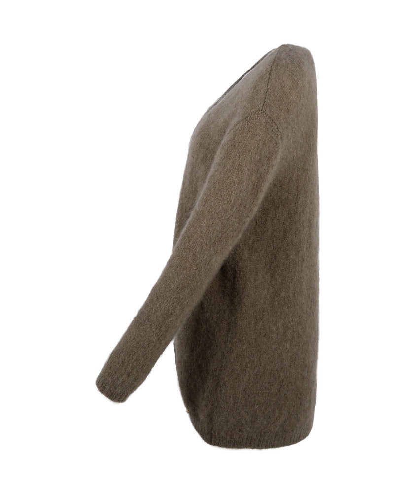 Open Cardigan | grün