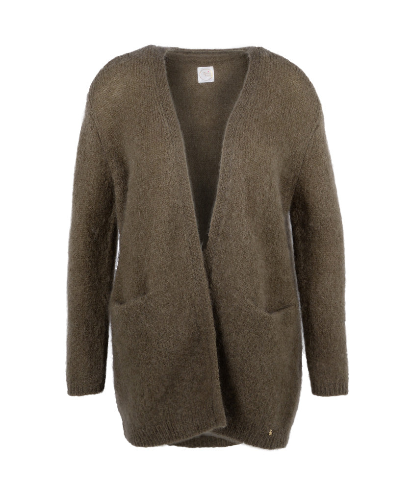Open Cardigan | grün