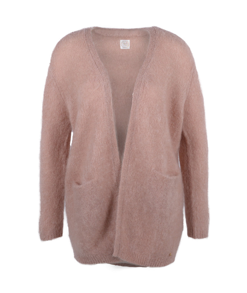 Open Cardigan | puder