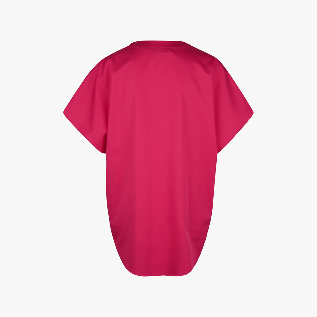 Devotion Schlupfbluse Uni | fuchsia