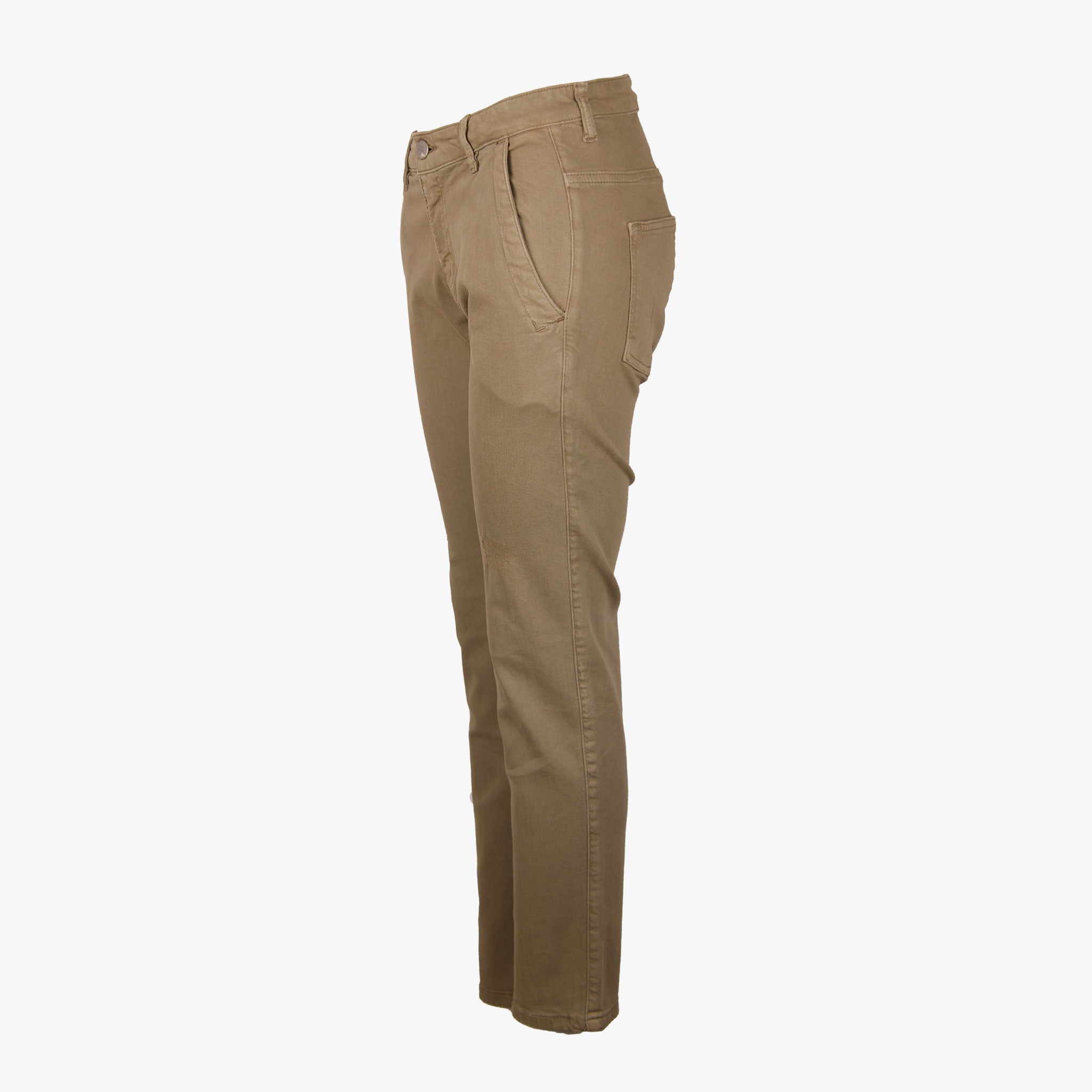 Dolores Chino Denim | khaki