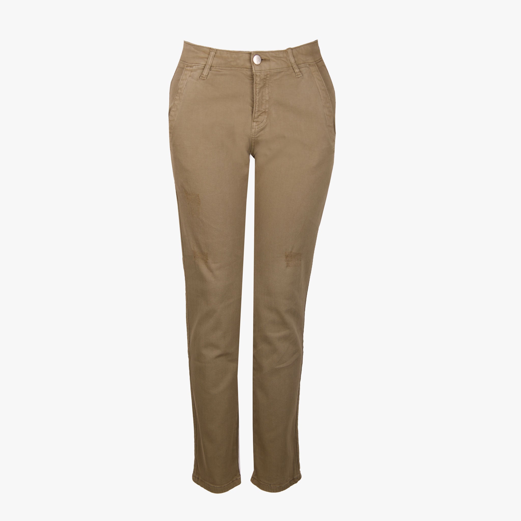 Dolores Chino Denim | khaki