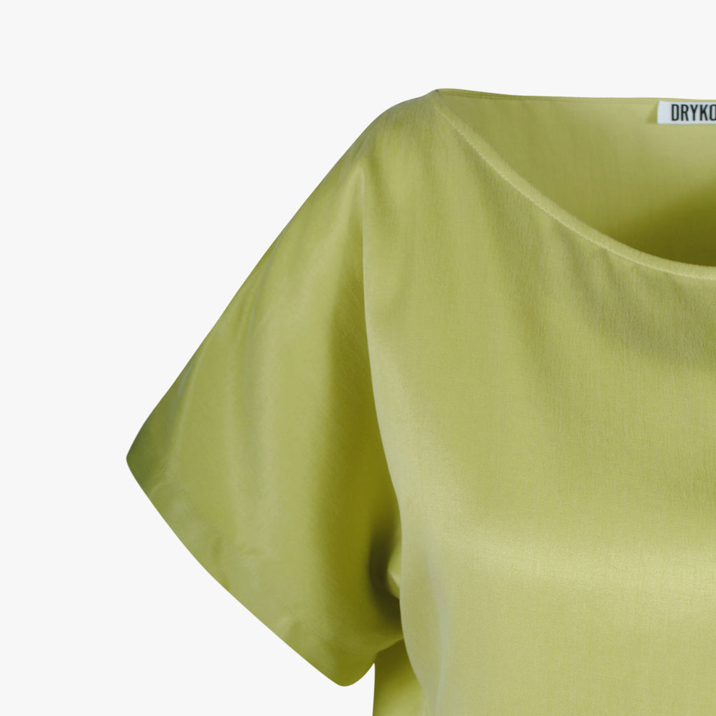 Blusentop Uni | gelb