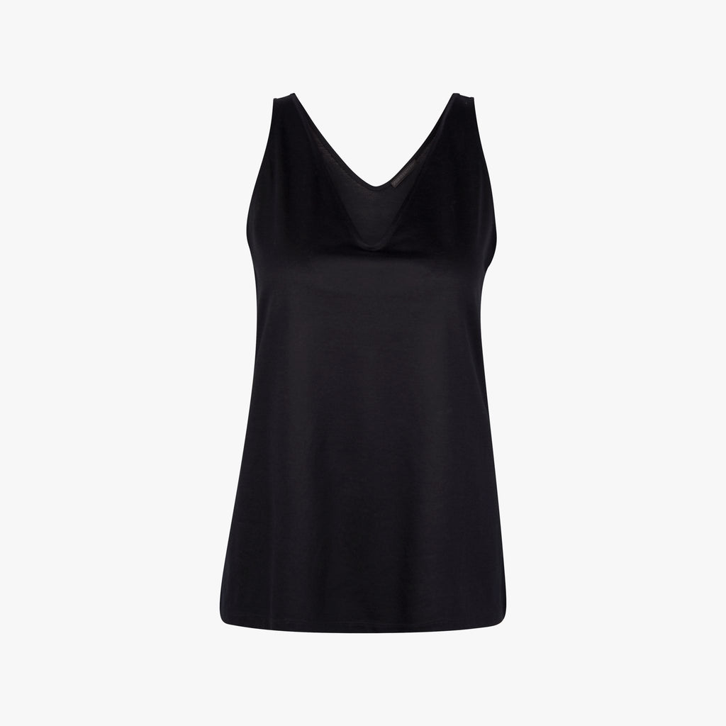 Drykorn Double V-Top | schwarz