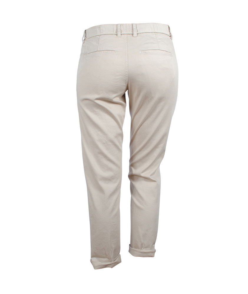 Hose Kordelgürtel Bad | sand