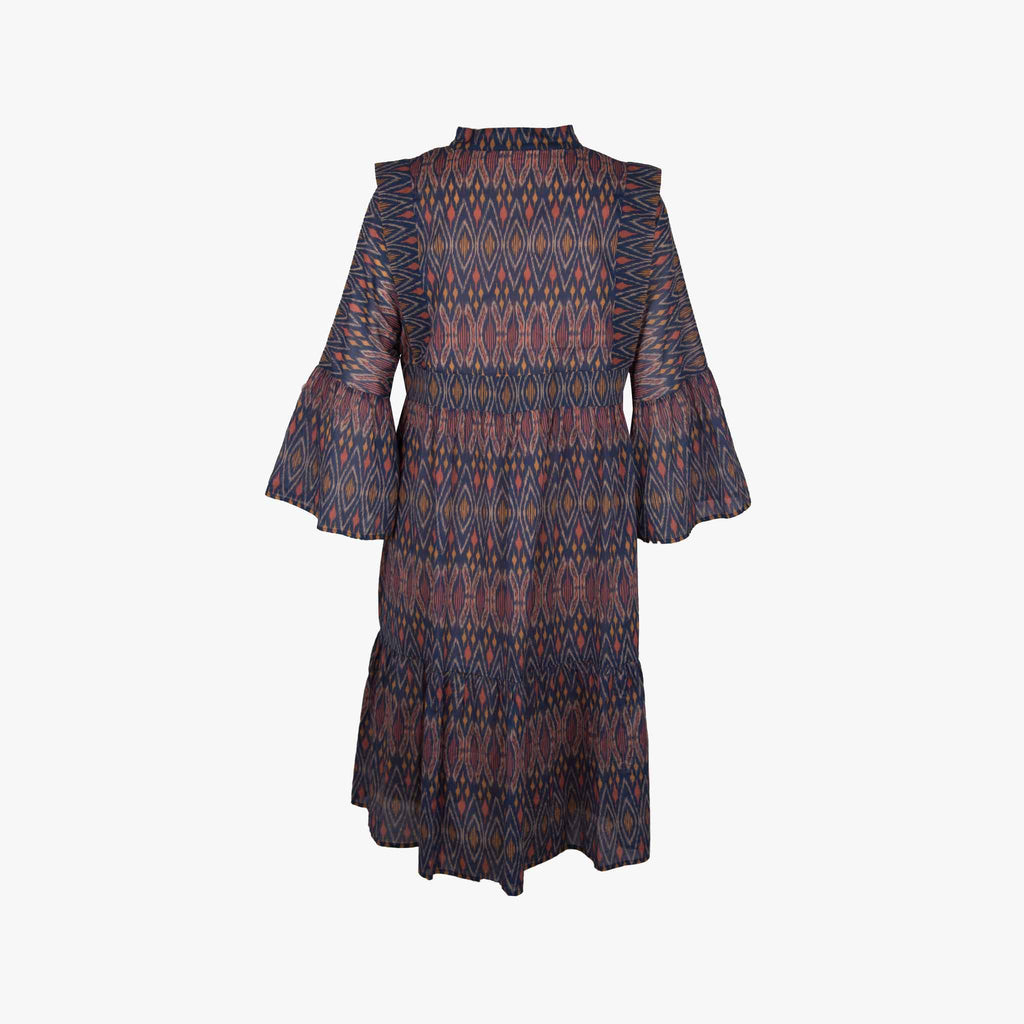 Drykorn Kleid Ikatprint | multicolor