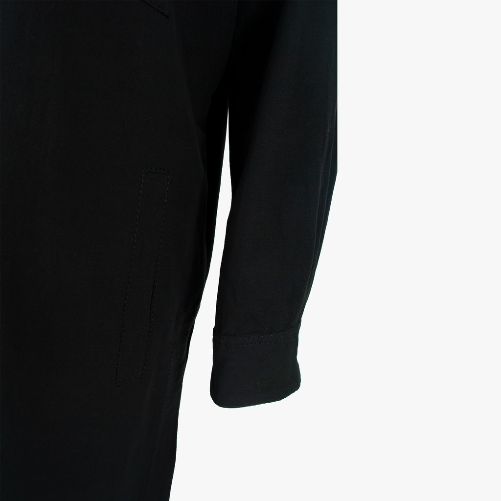Mantelkleid Timbi, Detail Arm | schwarz