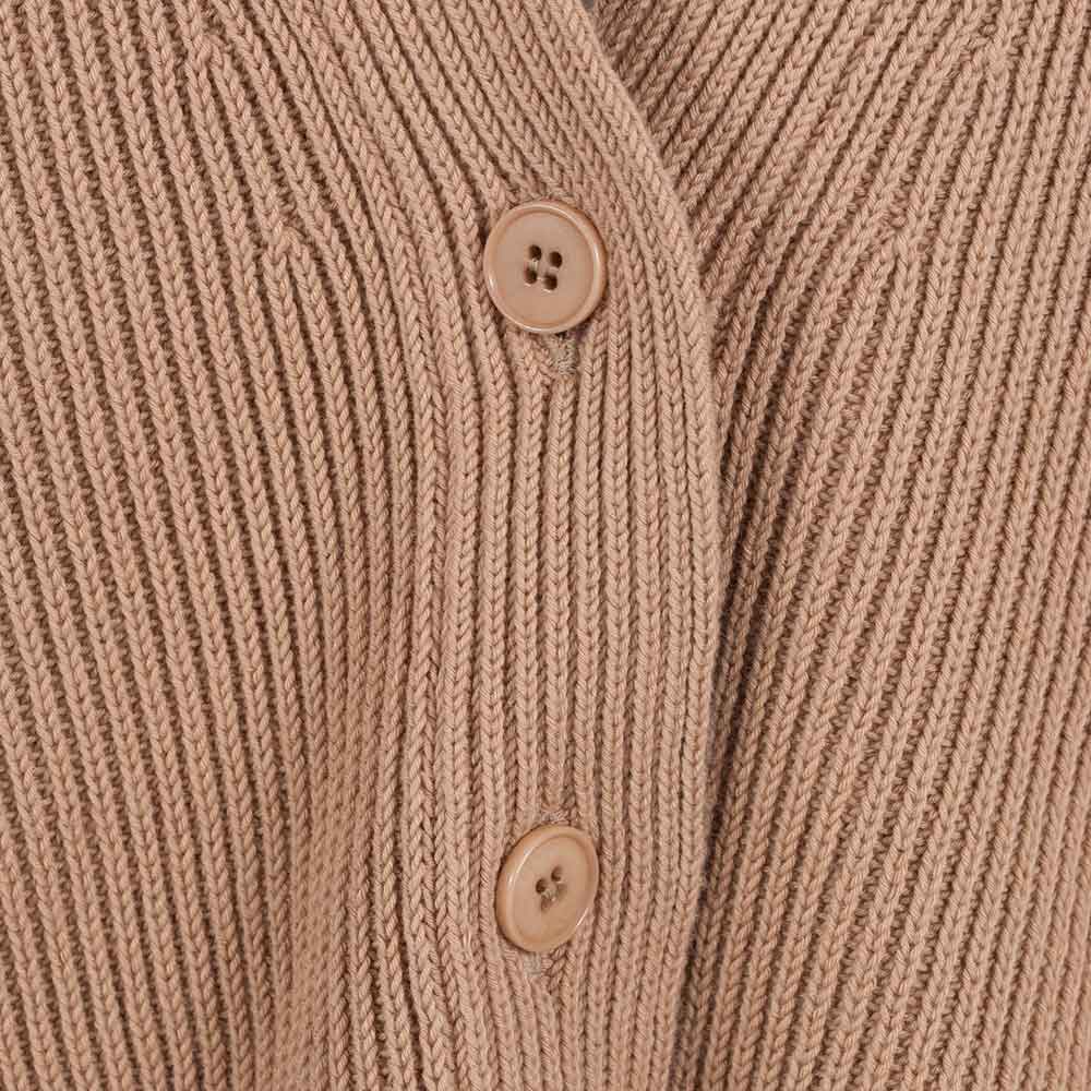Rippencardigan Sontje | camel