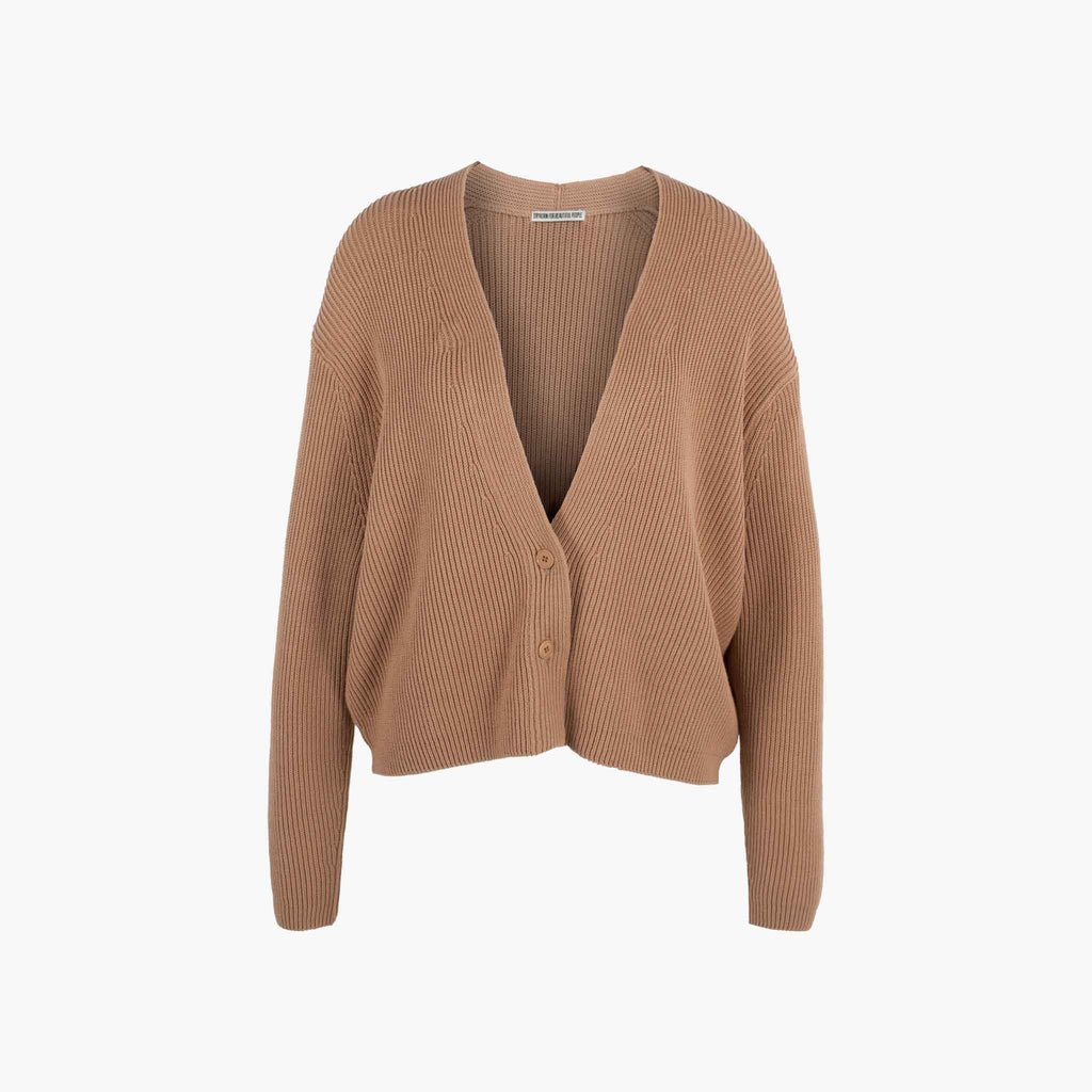 Rippencardigan Sontje | camel