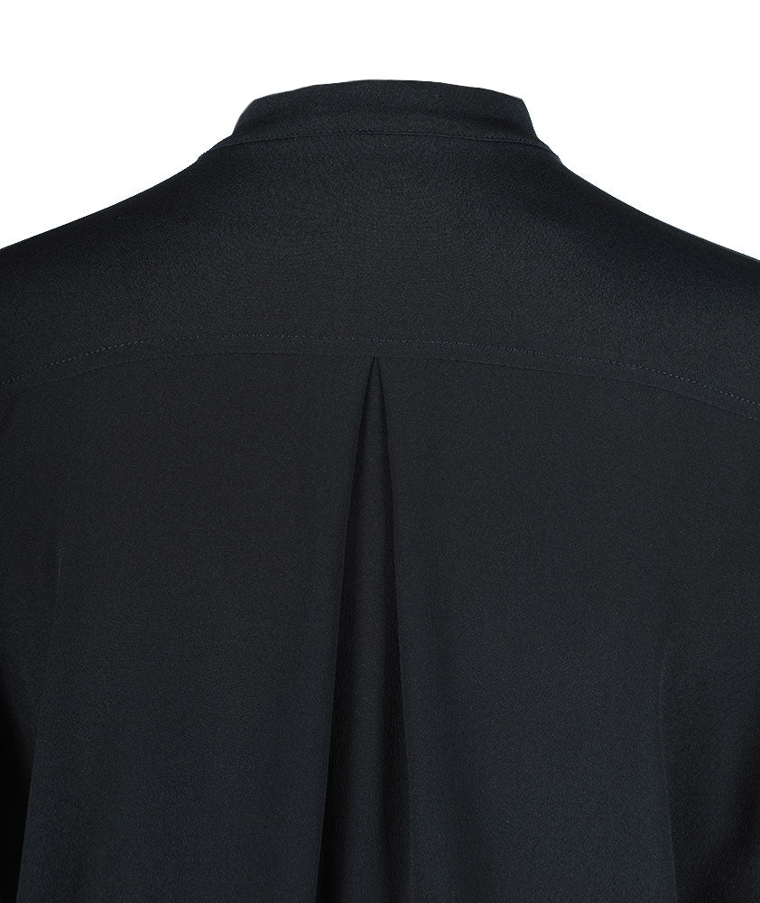 Schluppenbluse Suzie | schwarz