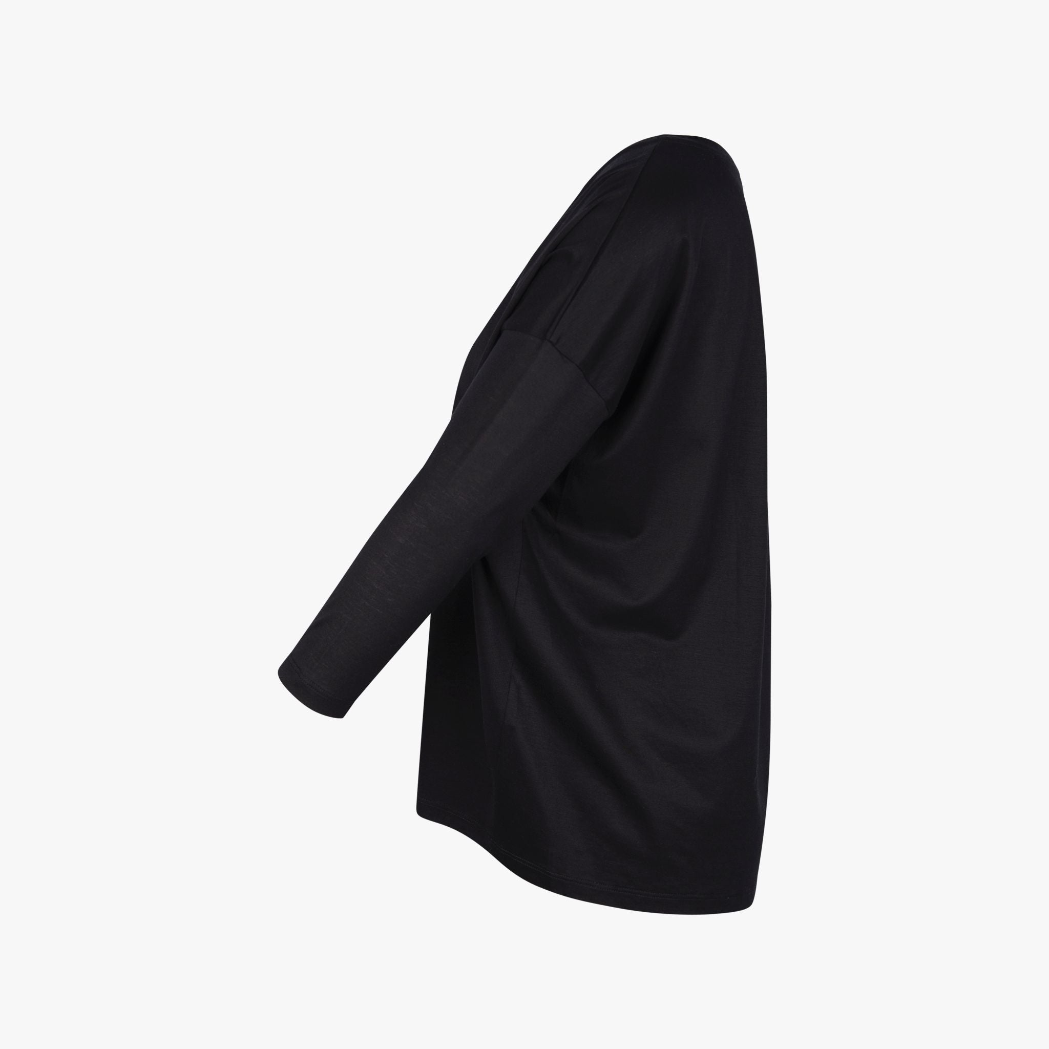 Drykorn V-Shirt Venja | schwarz