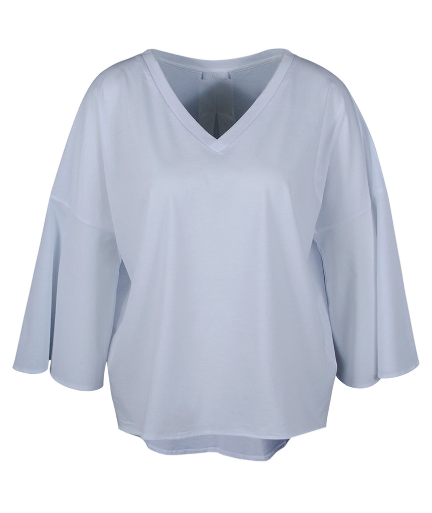 Volant-Shirt Belia | weiß