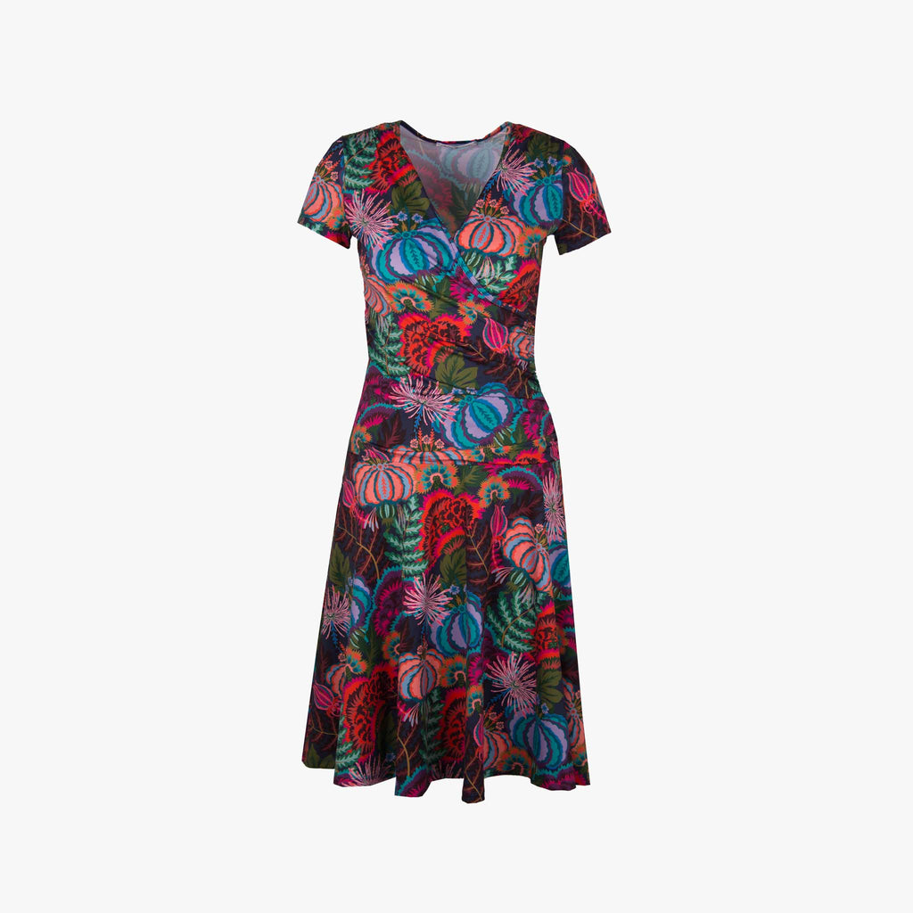 Ellen Eisemann Jerseykleid Flowerprint | multicolor