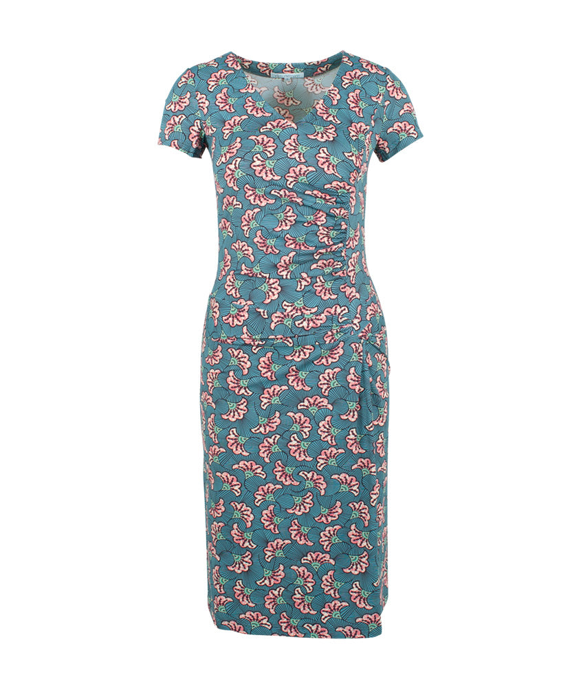 Jerseykleid Maya | taubenblau