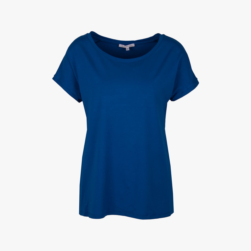 Ellen Eisemann Shirt Lux uni | blau
