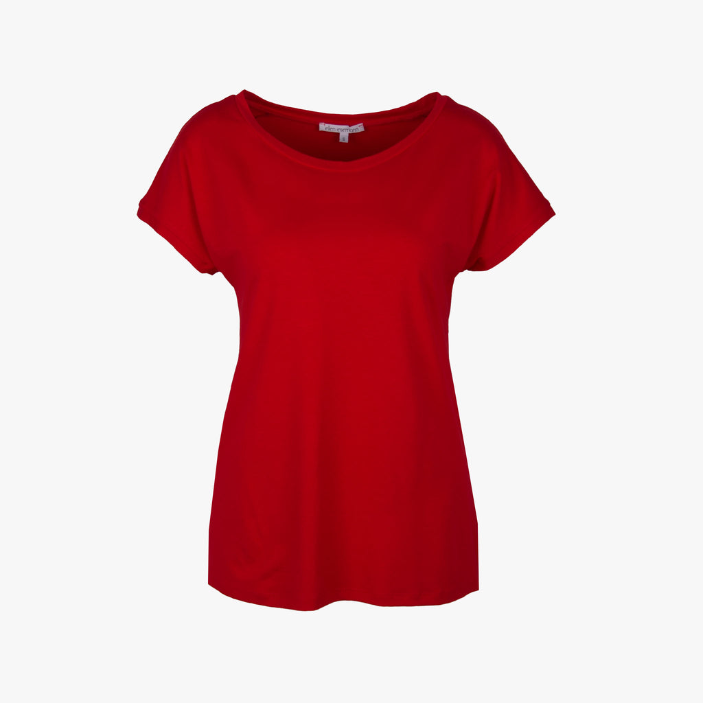Ellen Eisemann Shirt Lux uni | rot