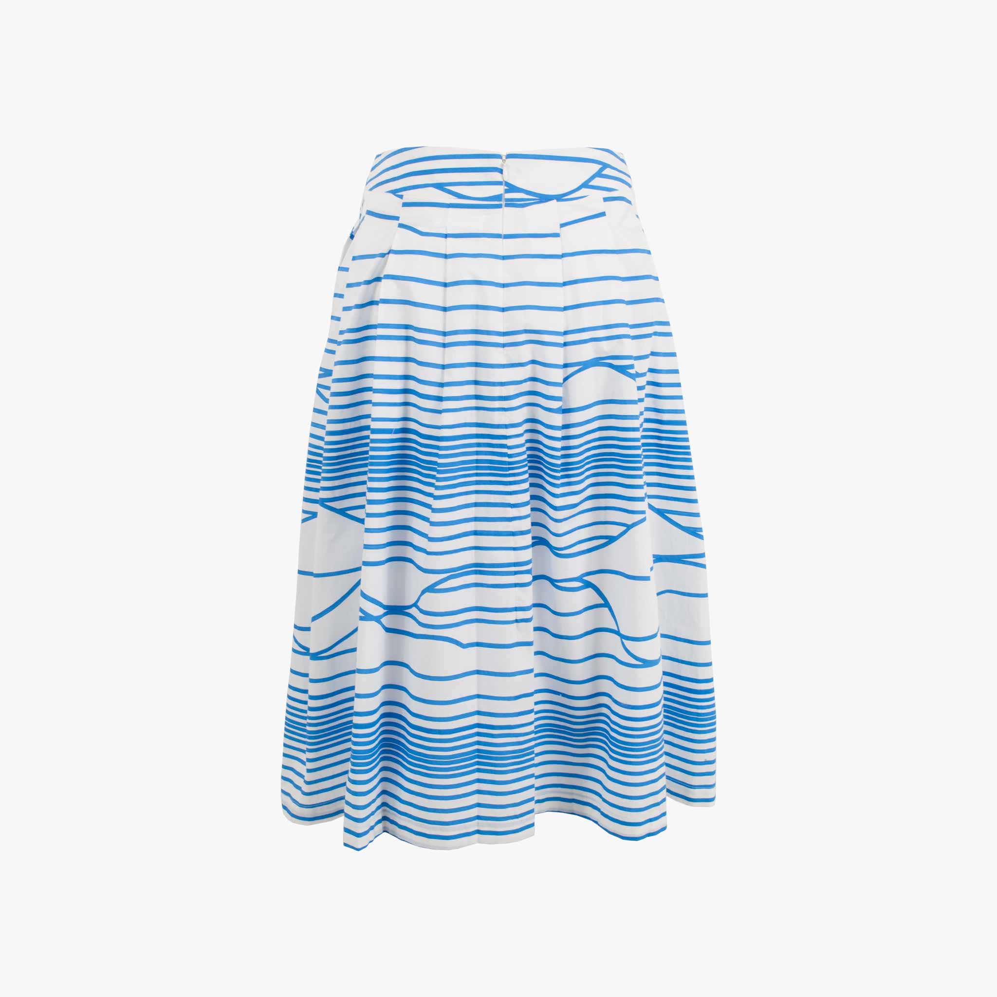 Ellen Eisemann Faltenrock 50th | blau