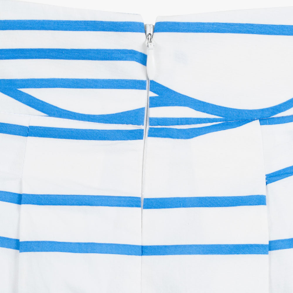 Ellen Eisemann Faltenrock 50th | blau