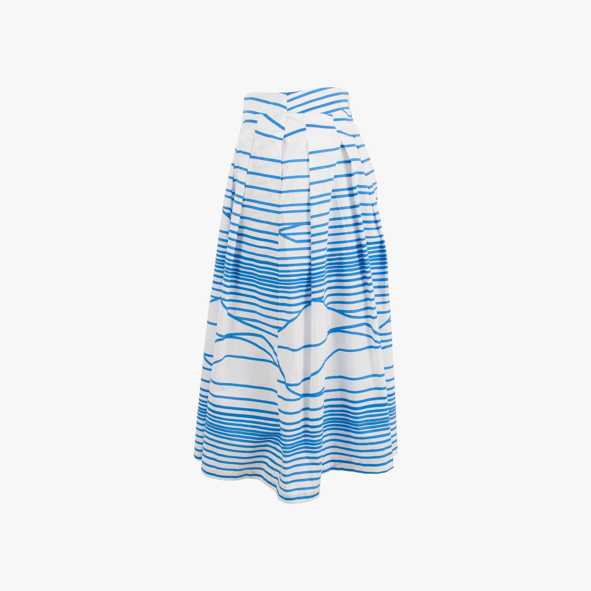 Ellen Eisemann Faltenrock 50th | blau
