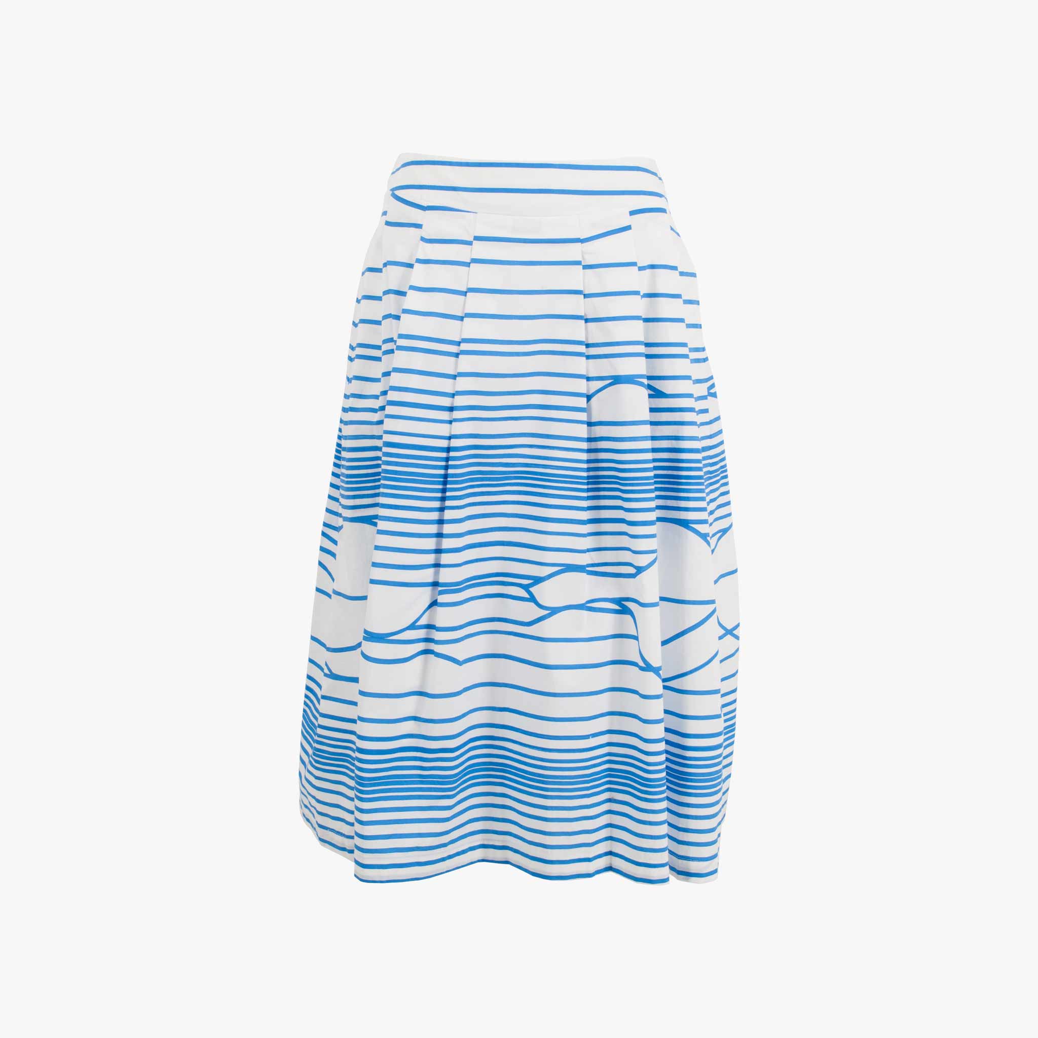 Ellen Eisemann Faltenrock 50th | blau