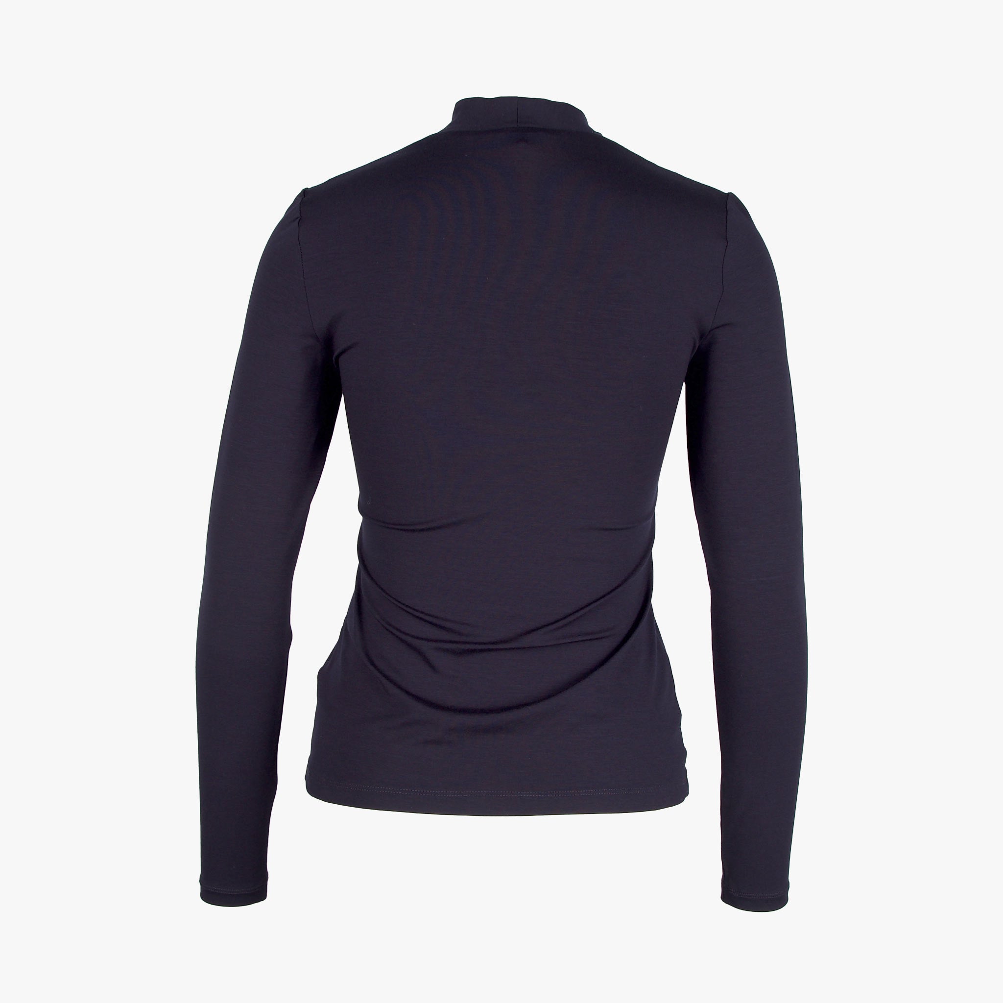 Ellen Eisemann Shirt Kelchkragen | nachtblau