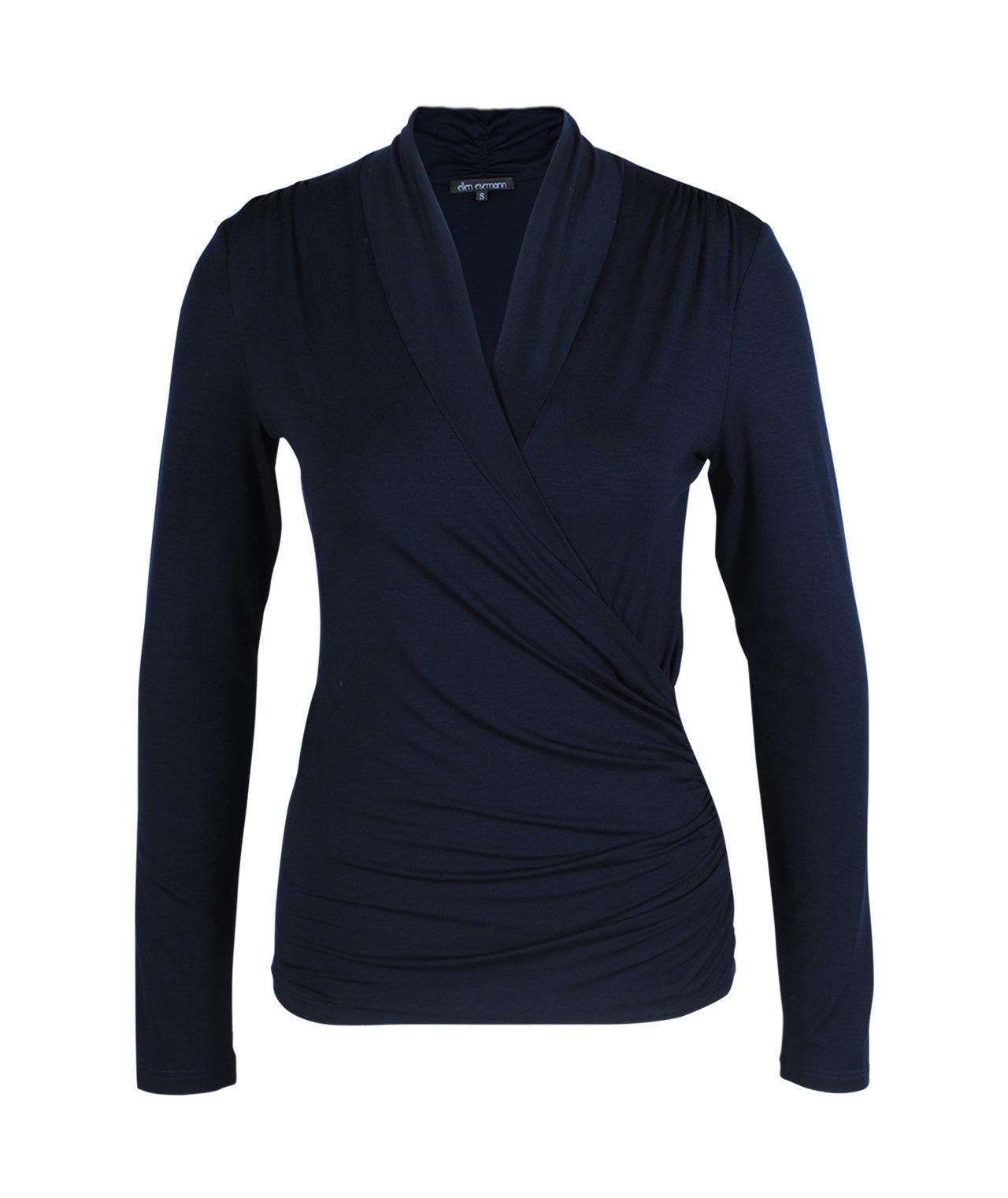 Wickelshirt Viola | nachtblau