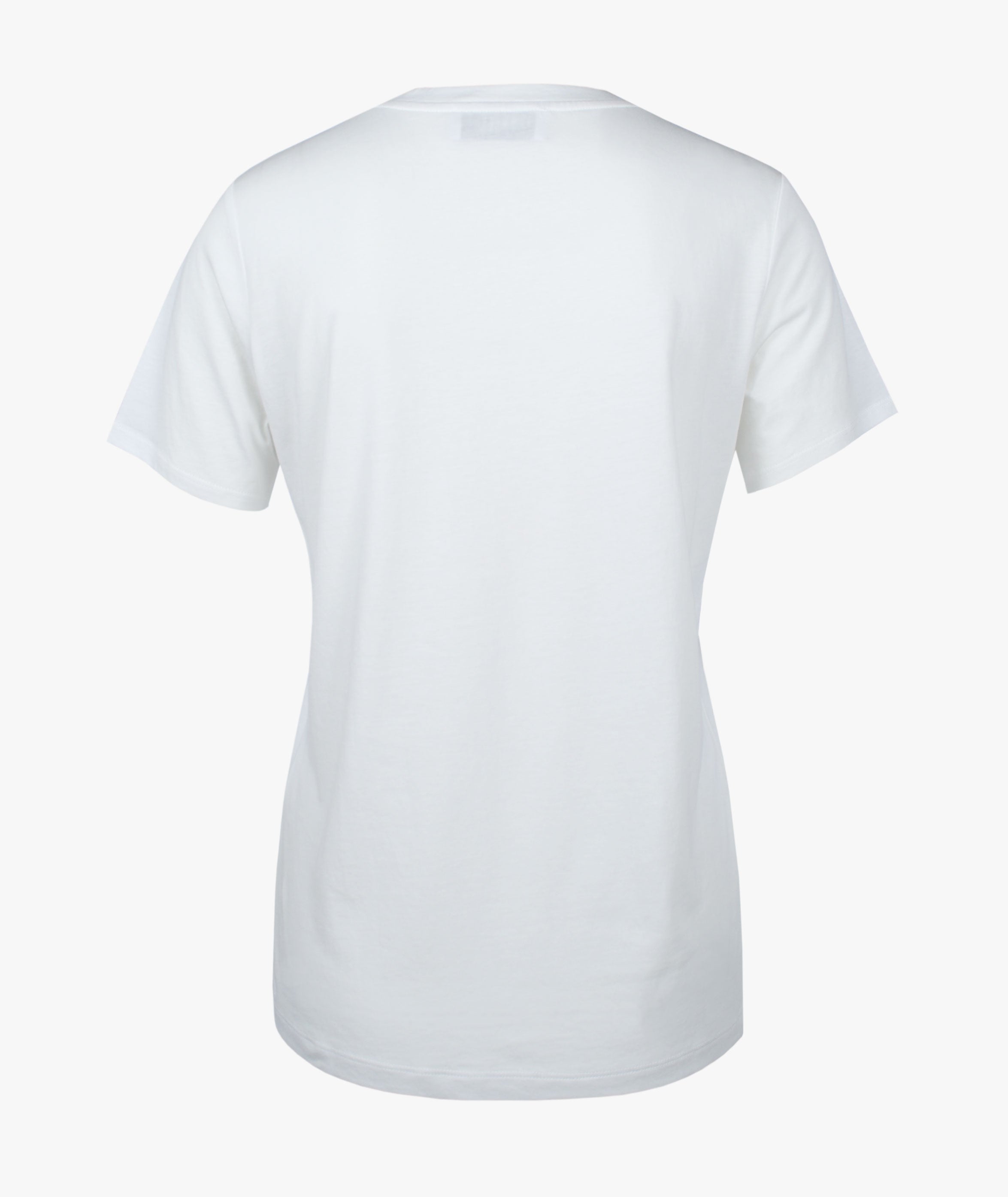Shirt mit Schluppe | weiß