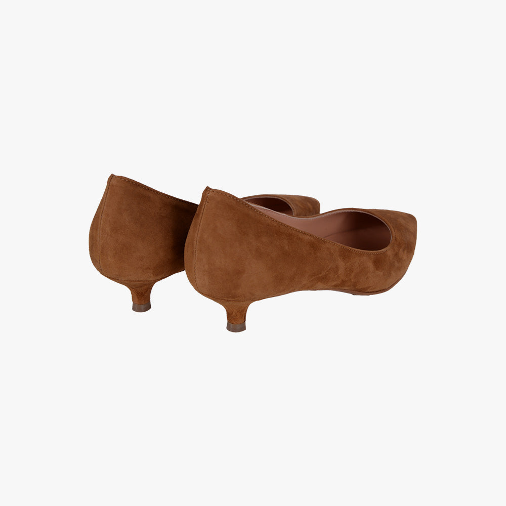 Pumps Kitten Heel (camel, 36) | camel