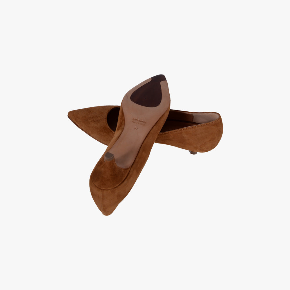 Pumps Kitten Heel (camel, 36) | camel