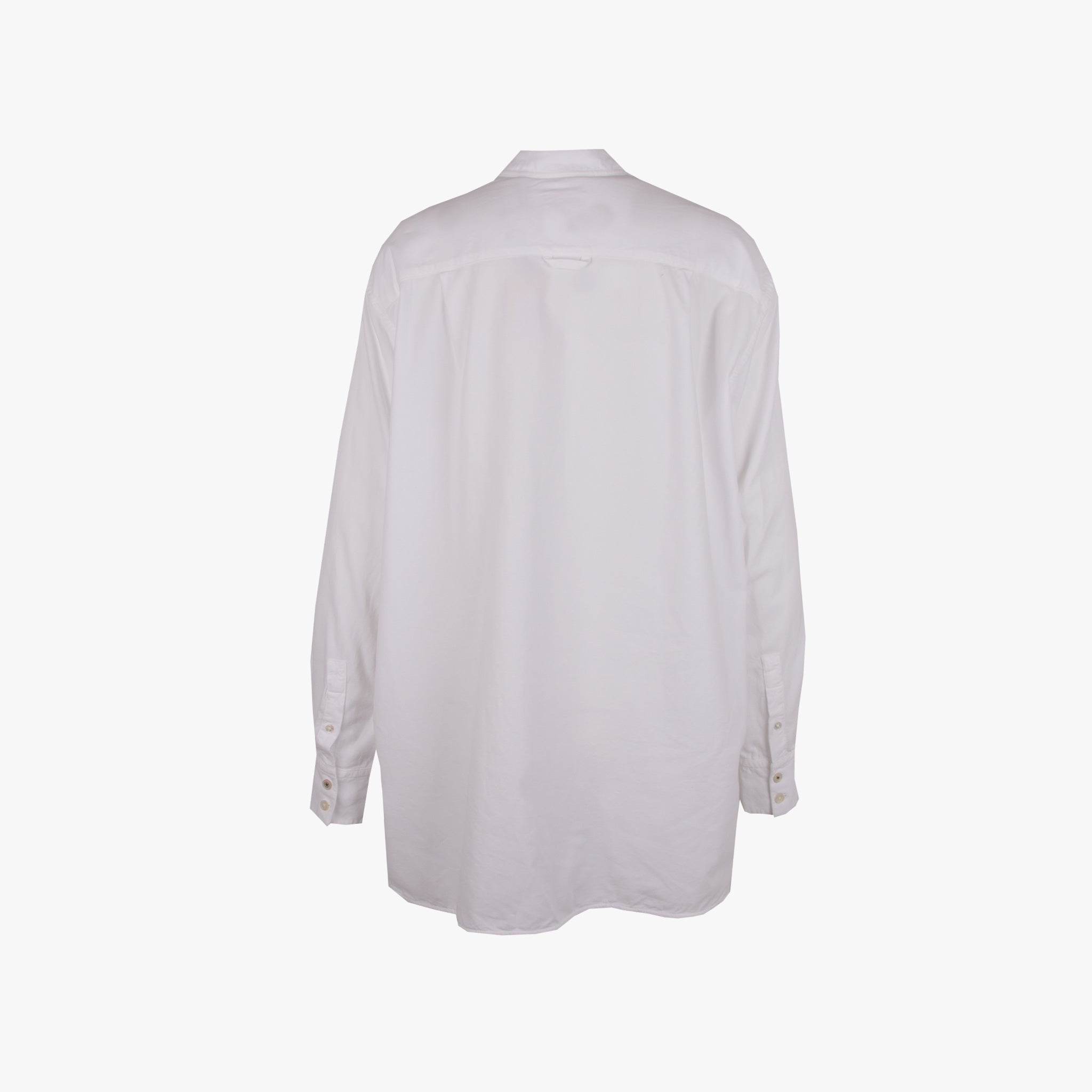 Fil Noir Bluse Babycord | weiß