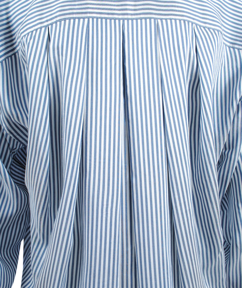 Streifenbluse supersoft | blau