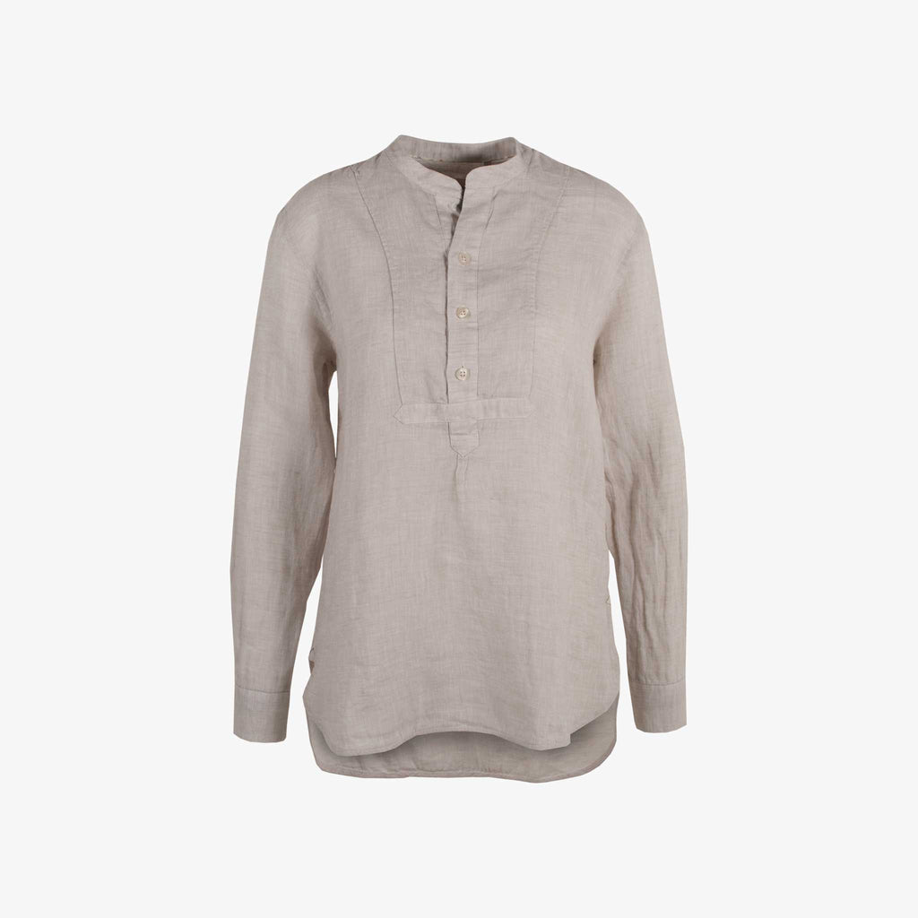 Fil Noir Leinenbluse Patricia | beige