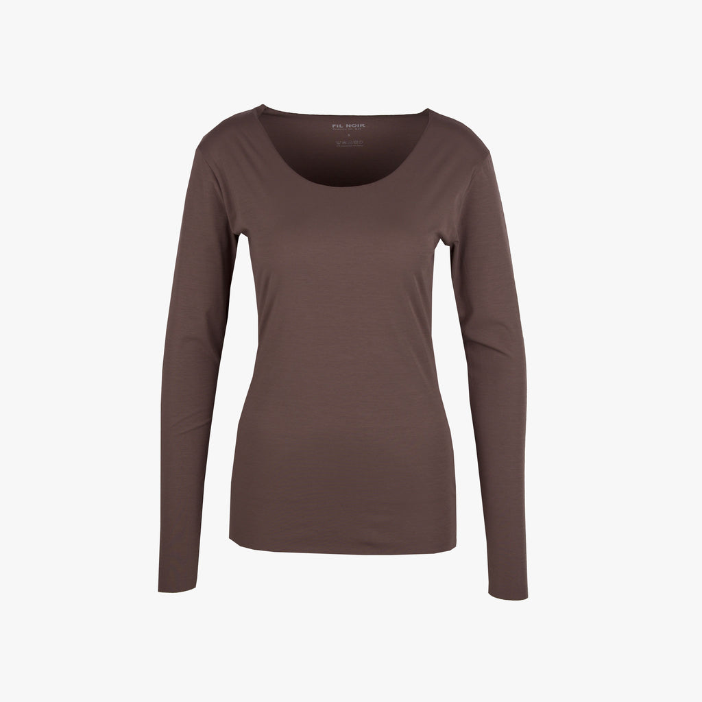 Fil Noir RH Shirt Lasercut | taupe