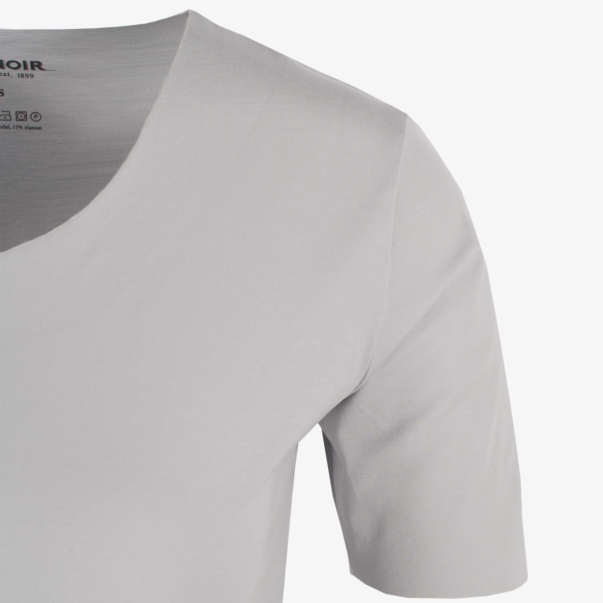 1/2 RH-Shirt Lasercut, Detail | hellgrau