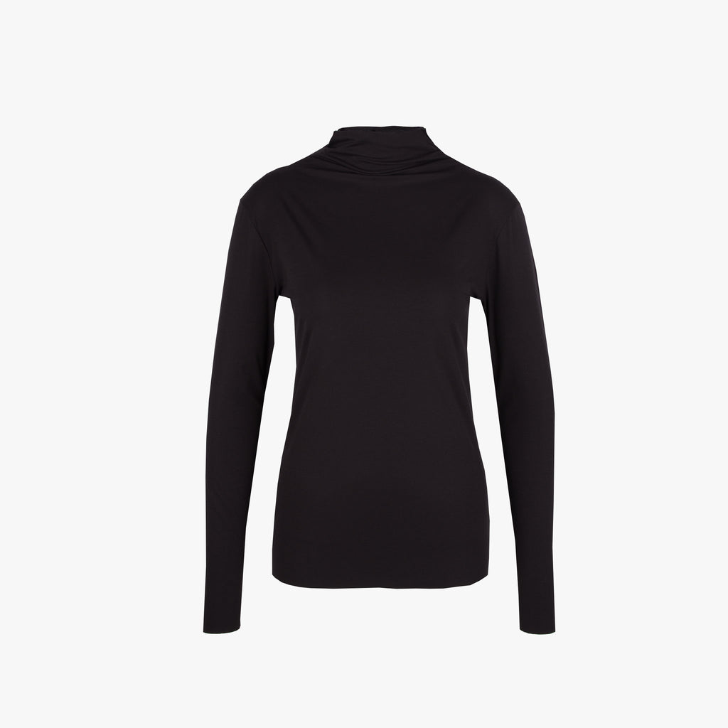 Fil Noir Turtleneck Shirt | schwarz