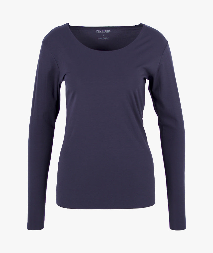 1/1 RH-Shirt Lasercut (nachtblau, XS) | nachtblau