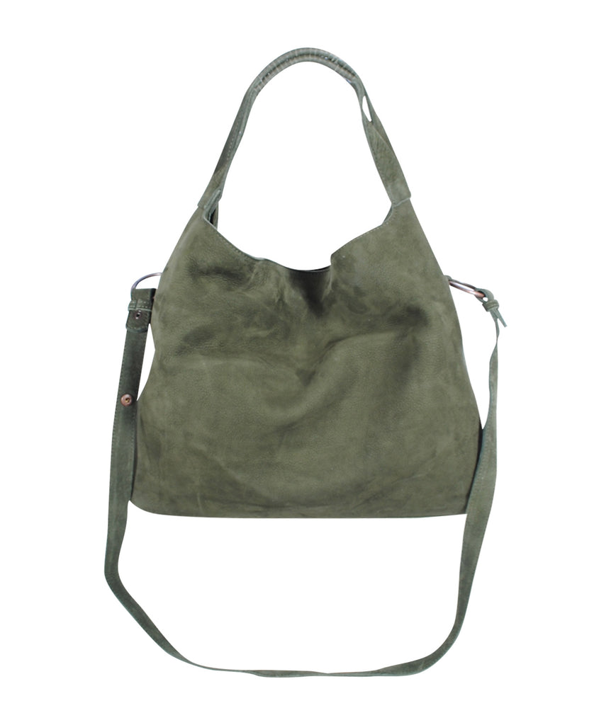 Shopper Nubuk | oliv