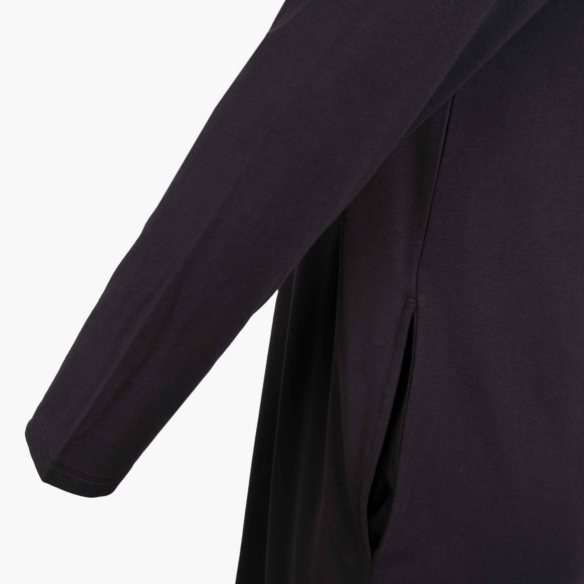 Funktion Schnitt Kleid | schwarz