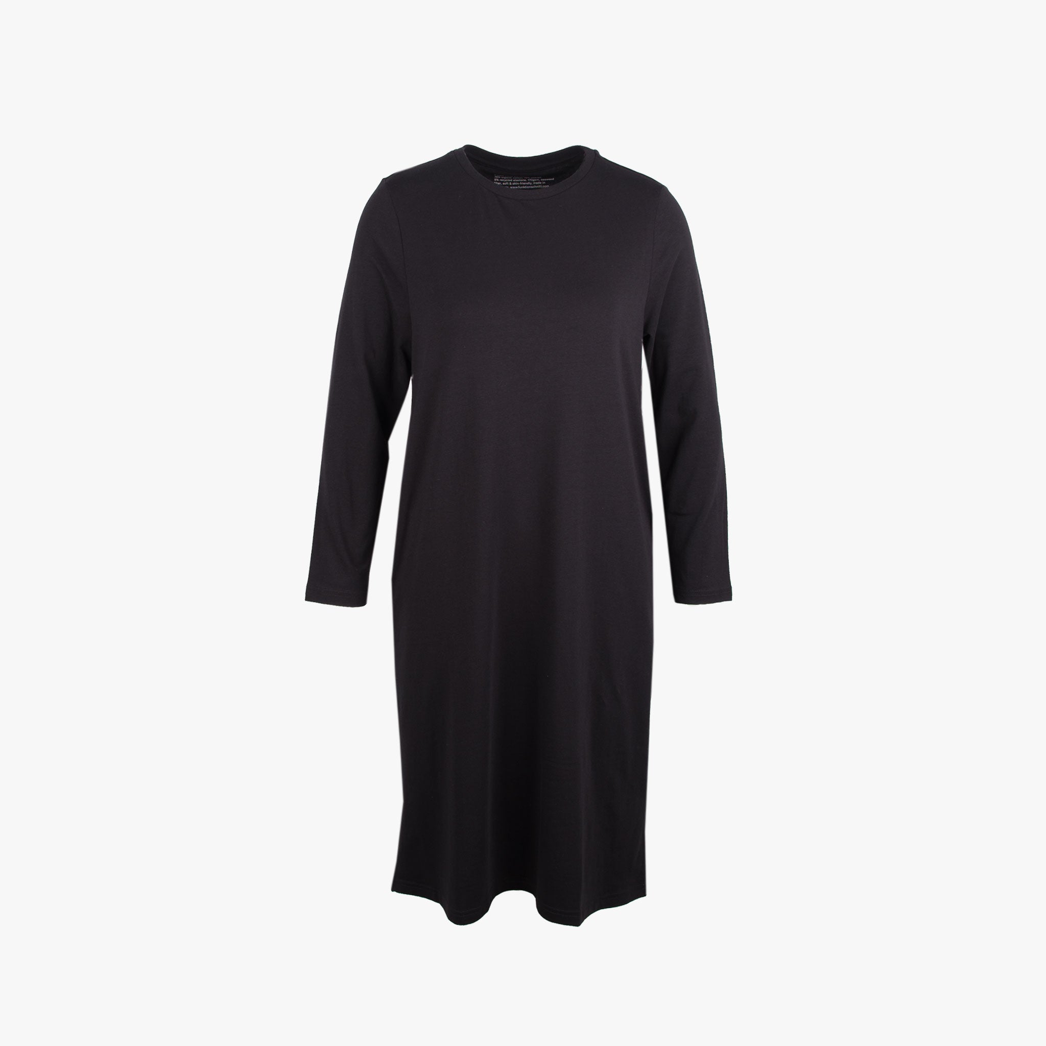 Funktion Schnitt Kleid | schwarz