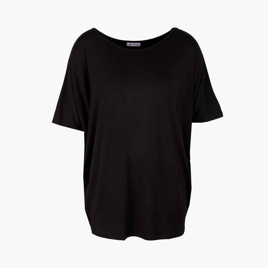 Genesis Boxyshirt uni | schwarz