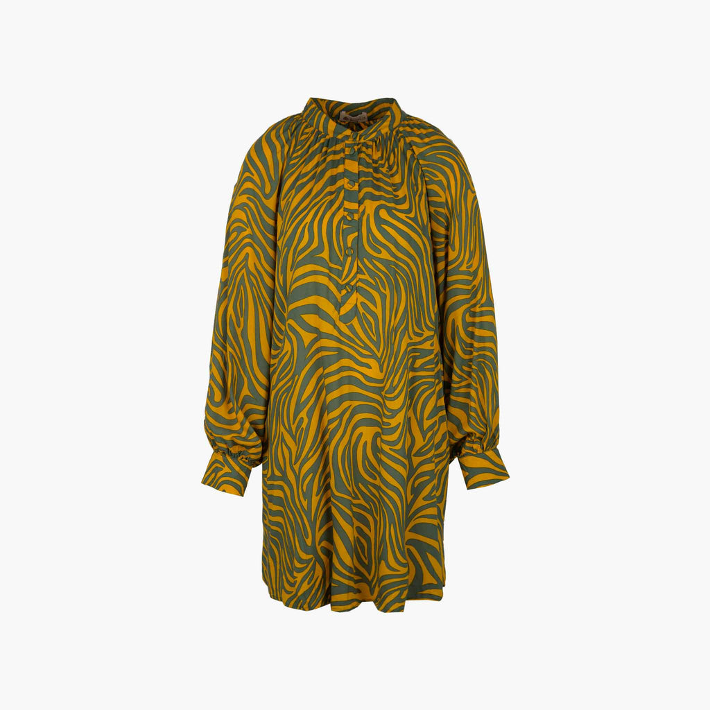 Genesis Kleid Tunikastyle | grün-gelb
