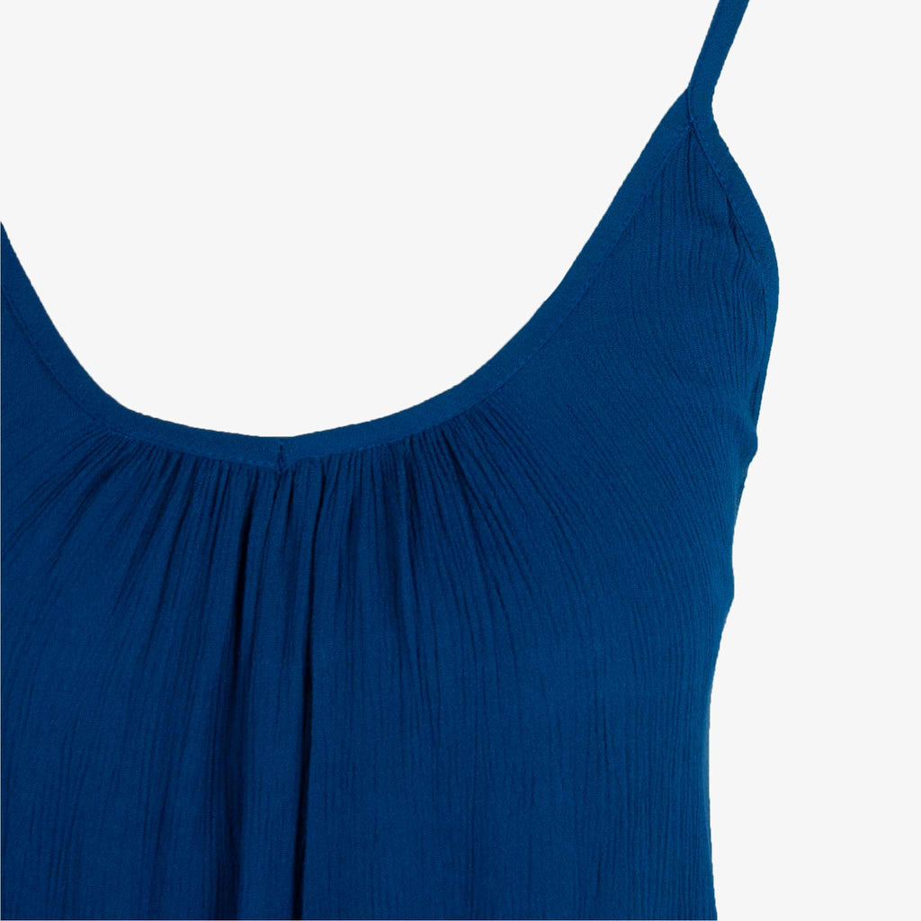 Genesis Spghettiträger-Kleid Melia | blau