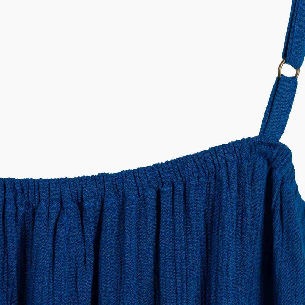 Genesis Spghettiträger-Kleid Melia | blau