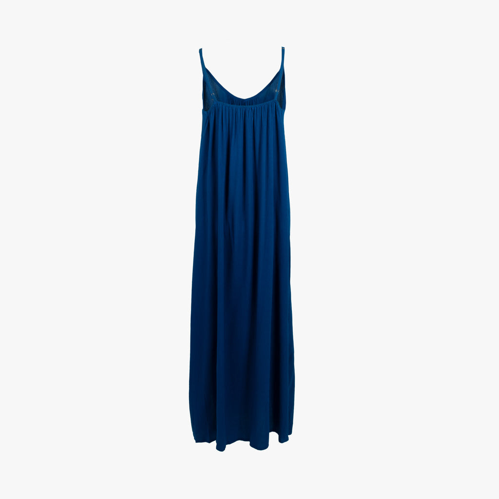 Genesis Spghettiträger-Kleid Melia | blau