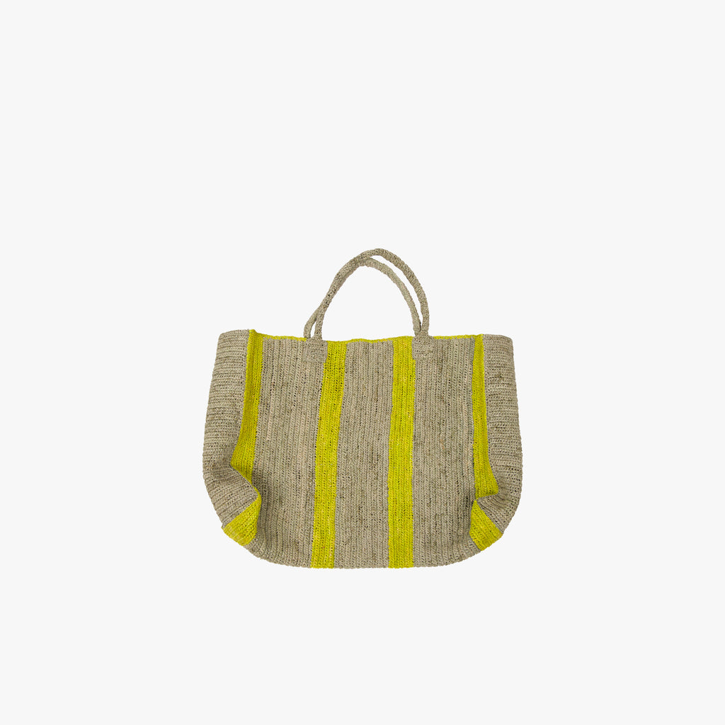 Gabriele Frantzen Weekender Raffia | hellgrün
