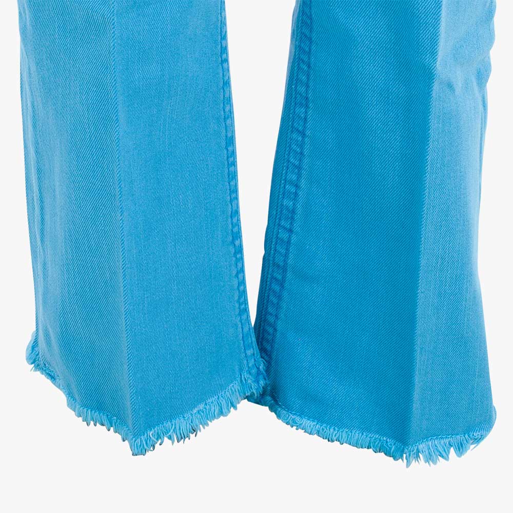 Goldgarn Hose Kick Rosengarten | blau