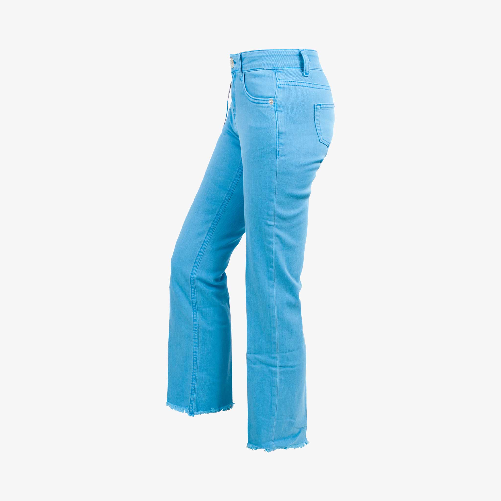 Goldgarn Hose Kick Rosengarten | blau