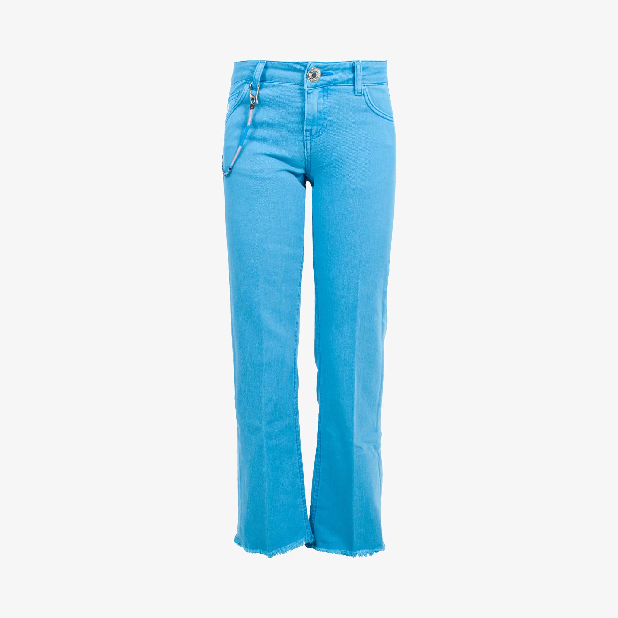 Goldgarn Hose Kick Rosengarten | blau