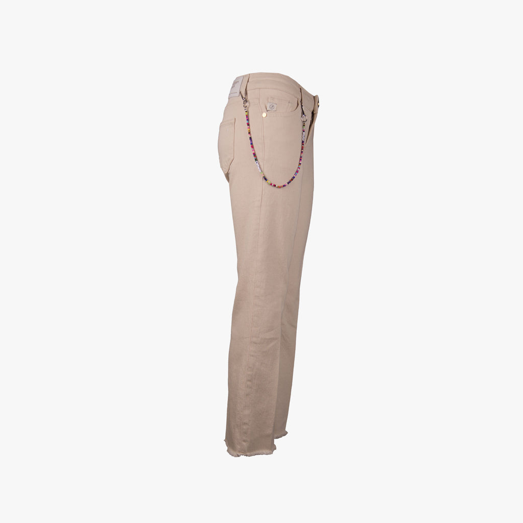 Goldgarn Hose Kick Rosengarten | sand