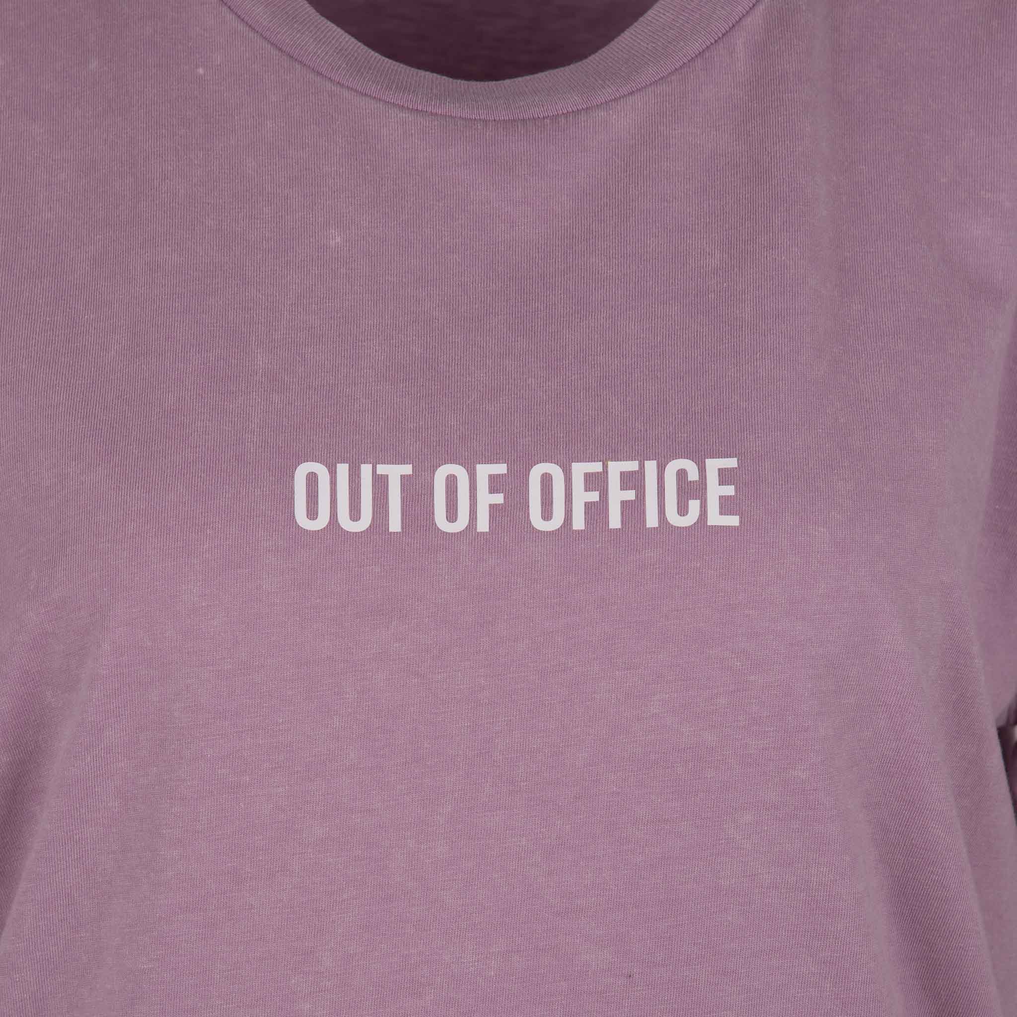 Gossengold Shirt Out of Office | lila